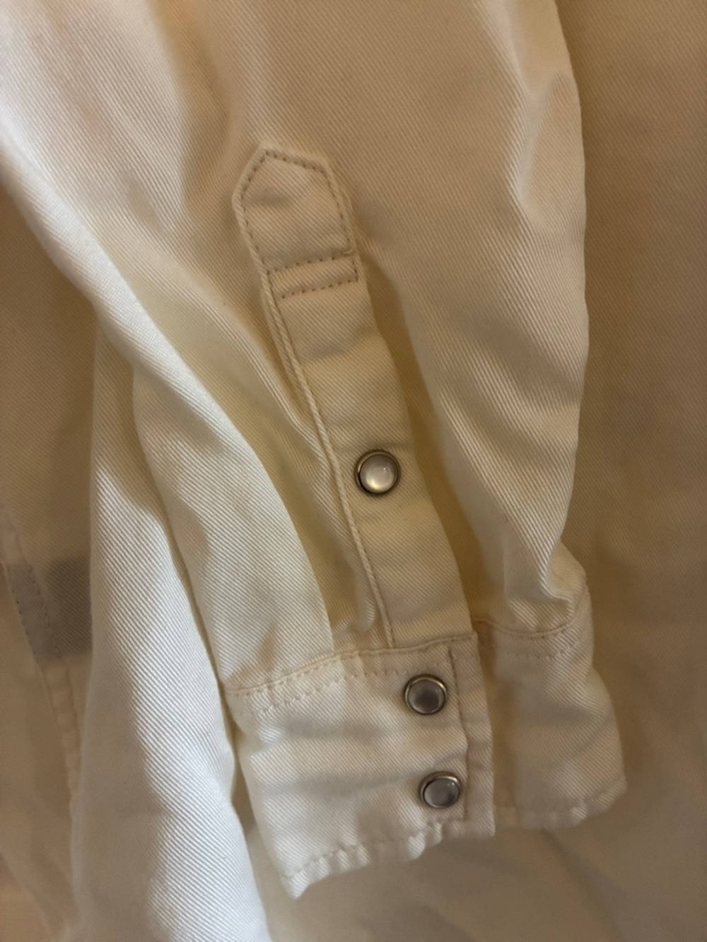 Rails Cream Western Snap Shirt